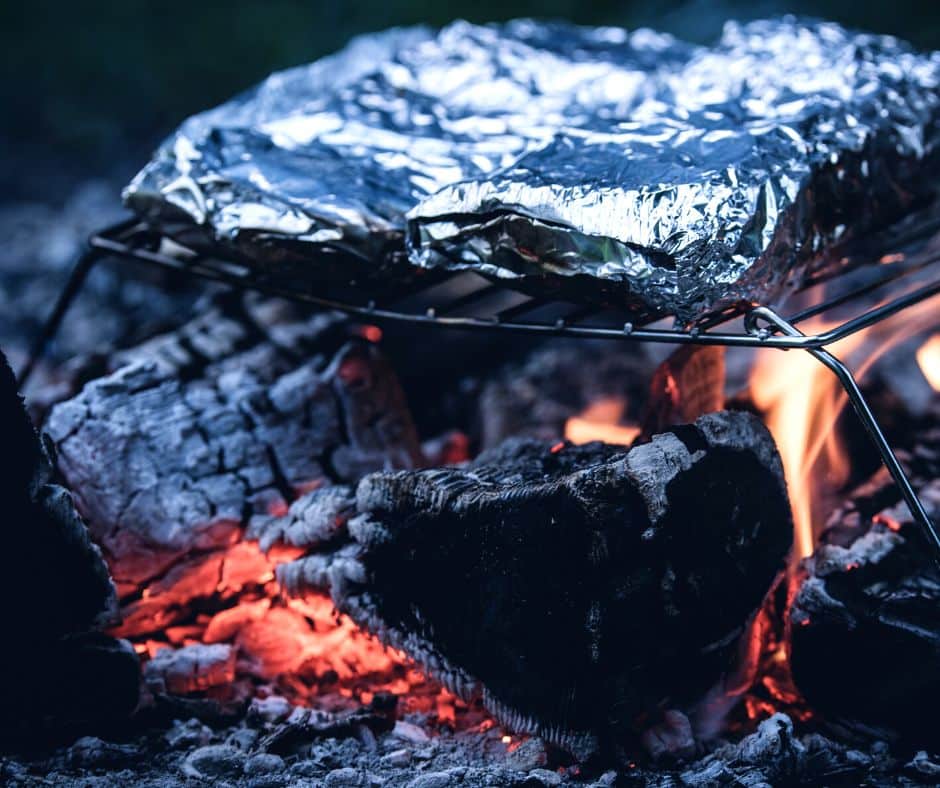 Cooking foil pack meals