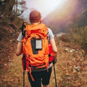 Man On A Hike