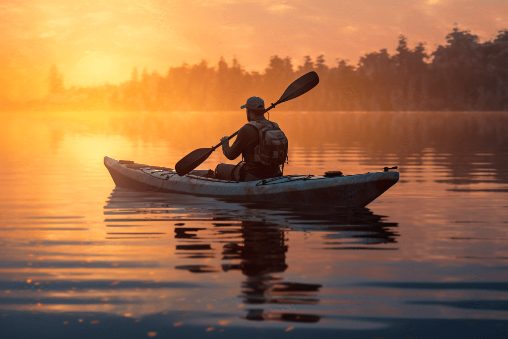 Evening Kayak Fishing