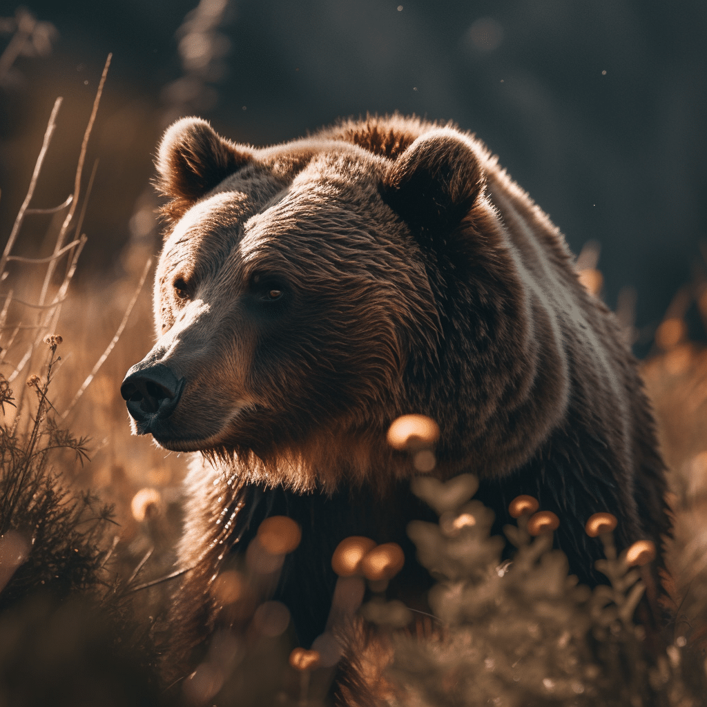 Grizzly Near Glacier National Park