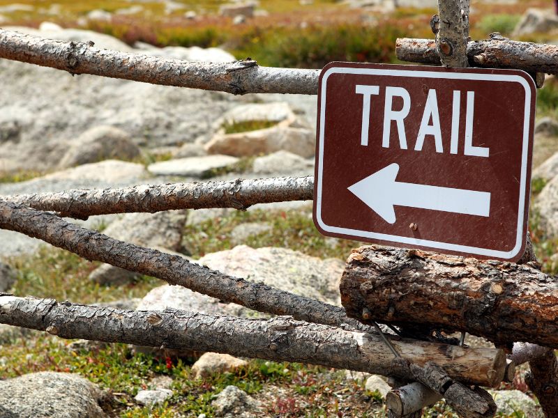 Trail Head Sign